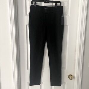 NYDJ Charcoal Stretch Slim Dress Pants